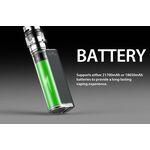 DotBox 100W Box Mod by DotMod - Battery