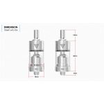 Trinity MTL RTA 19mm by Ambition Mods - Dimensions