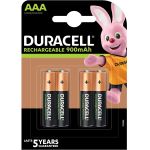 Duracell AAA Rechargeable NiMH 900mAh Battery 4 τμχ