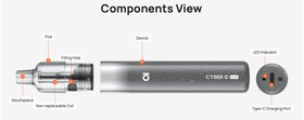 Aspire Cyber G Slim - Parts