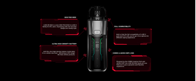 Luxe XR Max Pod Kit Specifications