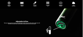 Dot Switch R Pod Kit 1000mAh by DotMod - Specifications
