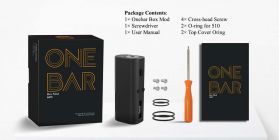 Onebar Box Mod 60W By Ambition Mods Package