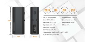 Onebar Box Mod 60W By Ambition Mods Specifications