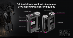 Nitrous ZAION AIO Kit 18650 80W by Damn Vape - Materials