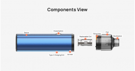 Aspire BP Stick 2500 mAh Pod Kit Parts