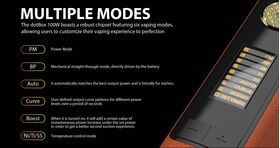 DotBox 100W Box Mod by DotMod - Operating Modes