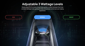 Aspire Cyber GT Pod Kit - Wattage