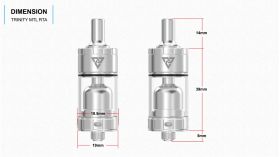 Trinity MTL RTA 19mm by Ambition Mods - Dimensions