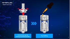 Trinity MTL RTA 19mm by Ambition Mods - Refill