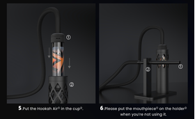 Fumytech Hookah Dock Instructions 2