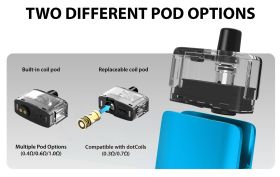 dotPod Max Kit 60W 2000mAh by dotMod - Pod Options