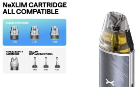 NeXlim Go Pod Kit 1800mAh by Oxva - Coils