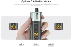 Fluffi Pro Pod Kit 2800mAh by Aspire - Modes