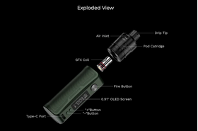 Gen PT80S Pod Kit by Vaporesso - Parts