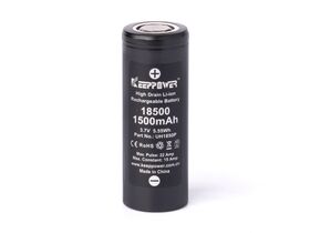 Keeppower High Drain 18500 UH1850P 1500mah 15A