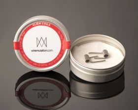 38g over 28g N80 5 wrap coils 2.5mm diameter / Single≈0.27Ω, Dual≈0.14Ω