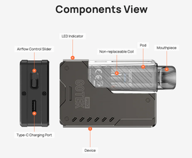 Aspire Gotek Pro - Parts