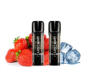 Strawberry Ice - 2x Κάψουλες 20mg 2ml Lost Mary Tappo