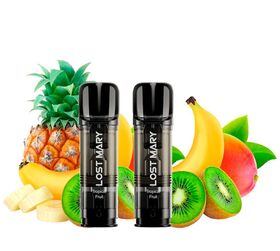 Tropical Fruit - 2x Prefilled Pods 20mg 2ml Lost Mary Tappo