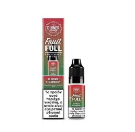 Ultimate Strawberry 10ml by Dinner Lady Fruit Full Bar Salts - Package
