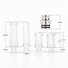 T1 4 in 1 510 Drip Tip Kit by Reewape - Dimensions