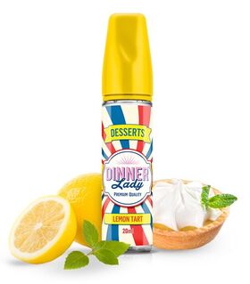 Lemon Tart Flavour Shot 60ml by Dinner Lady