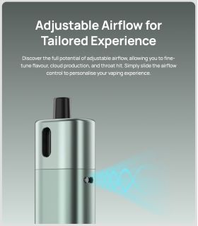 Fluffi Pro Pod Kit 2800mAh by Aspire - Airflow