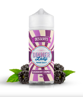 Blackberry Crumble Flavour Shot 120ml by Dinner Lady
