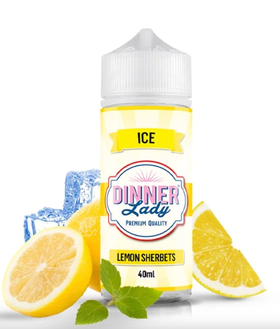 Lemon Sherbets Ice Flavour Shot 120ml by Dinner Lady