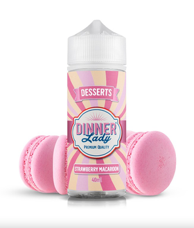 Strawberry Macaroon Flavour Shot 120ml by Dinner Lady