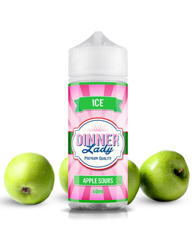 Apple Sours Ice Flavour Shot 120ml by Dinner Lady