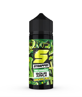 Strapped Reloaded Sour Apple 30/120ml Flavor Shot - Bottle