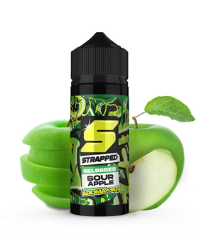 Strapped Reloaded Sour Apple 30/120ml Flavor Shot