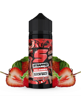 Strapped Reloaded Strawberry Sour Belt 30/120ml Flavor Shot