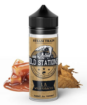 LA Wild Tobacco by Steam Train Old Stations 24/120ml Flavor Shot