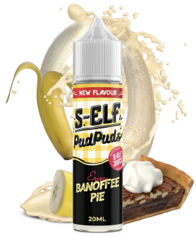 Banoffee Pie by S-ELF Juice Pud Puds 20/60ml Flavor Shot