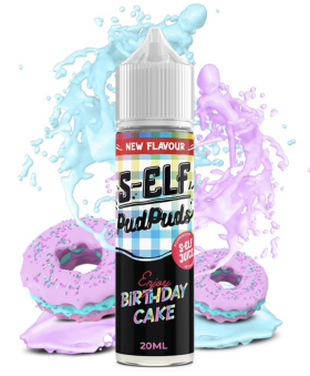Birthday Cake by S-ELF Juice Pud Puds 20/60ml Flavor Shot