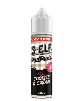 Cookies and Cream by S-ELF Juice Pud Puds 20/60ml Flavor Shot - Bottle