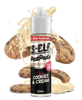 Cookies and Cream by S-ELF Juice Pud Puds 20/60ml Flavor Shot