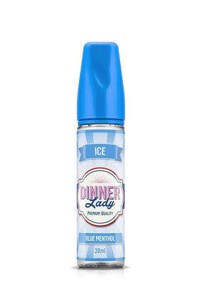 Blue Menthol Flavour Shot 60ml by Dinner Lady - Bottle