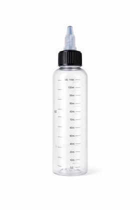 PET 120ml Transparent Bottle with Twist Cap