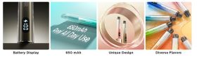 Geek Bar Elite 20mg 2ml Prefilled Pod Kit - Specifications
