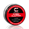 Fused Clapton Nichrome 80 Prebuilt Coils 0.46Ω by Coilology (10 τμχ)